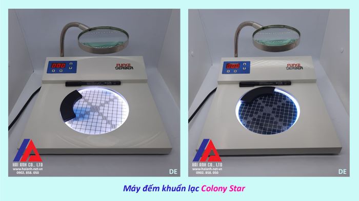 Máy đếm khuẩn lạc FUNKE GERBER Colony Star 8500 Máy đếm khuẩn lạc FUNKE GERBER Colony Star 8500