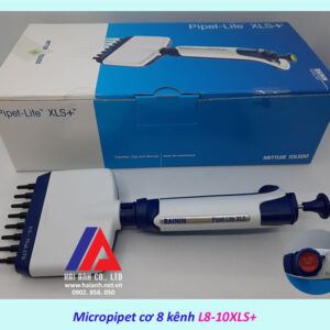 Micropipet cơ 8 kênh Mettler Toledo RAININ L8-10XLS+